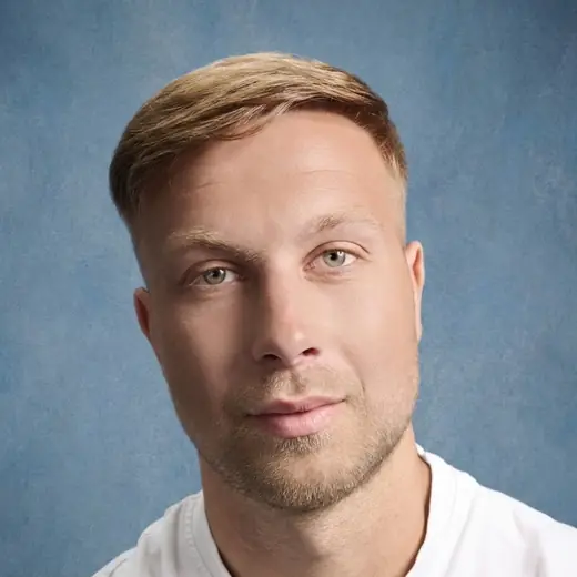 Na haartransplantatie, Jay Herman