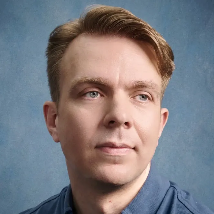 Johan Den Dulk, na de haartransplantatie